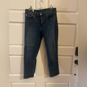 GAP Women's Classic Blue Straight Jeans